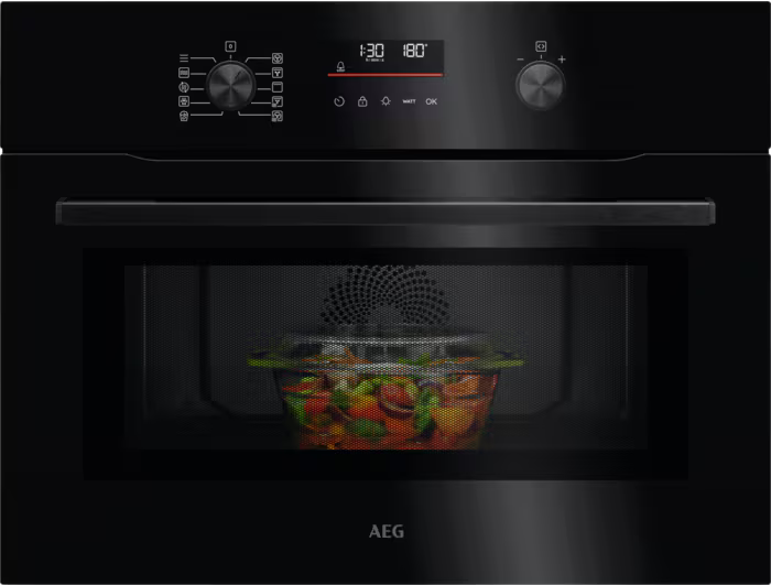 AEG OO5NK40XK 5000 CombiAir Microwave with Oven Built-in Microwave Black