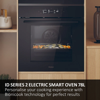 Haier H6ID25G3YTB2 ID Series 2 60cm Oven + Pyrolytic & Hydrolytic Cleaning Built-in Single Electric Oven Black