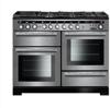 Rangemaster EDL110DFFSS/C  (117290) Encore Deluxe 110cm Dual Fuel Range Cooker Stainless Steel ( Chrome Trim )