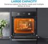 Midea MBI65M90D2C-BK Multifunction with Catalytic Liners Built-in Single Electric Oven White