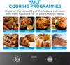 Midea MBI65M90D2C-BK Multifunction with Catalytic Liners Built-in Single Electric Oven White