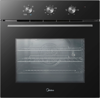 Midea MBO65M90M1-BK 70L with Rotary Dials Built-in Single Electric Oven Black