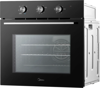 Midea MBO65M90M1-BK 70L with Rotary Dials Built-in Single Electric Oven Black