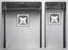Rangemaster Atlantic Kube KUB3418R 1.5 Bowl Undermount Sink Stainless steel