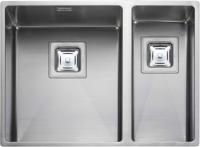 Rangemaster Atlantic Kube KUB3418R 1.5 Bowl Undermount Sink Stainless steel