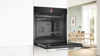 Bosch HBG7341B1B Series 8  60 x 60 cm Built-in Single Electric Oven Black