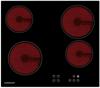 Cookology TCH601 60cm 4 Zone Ceramic Hob Black
