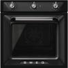 Smeg SF6905N1 60cm Victoria Thermo-ventilated, Vapor Clean ( Hard wired installation ) Built-in Single Electric Oven Black