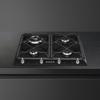 Smeg SR964NGH 60cm Victoria 4 Burner Gas Hob Black