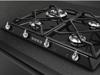 Smeg SR964NGH 60cm Victoria 4 Burner Gas Hob Black
