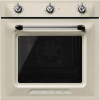 Smeg SF6905P1  60cm Victoria Single Thermo-ventilated, Vapor Clean Built-in Single Electric Oven Cream
