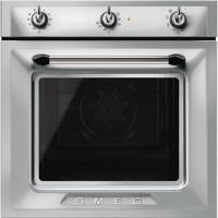 Smeg SF6905X1 60cm Victoria Thermo-ventilated, Vapor Clean Built-in Single Electric Oven Stainless steel