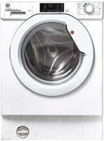 Hoover HBWS48D1W4J-80 8kg, 1400 Spin, Integrated Washing Machine White