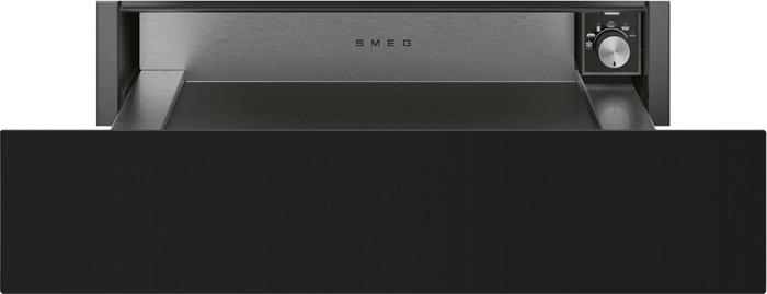 Smeg CPR215B 15 cm Musa Built-in Warming Drawer Black