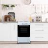 Montpellier CSE46W 50cm Freestanding Electric Cooker White