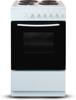 Montpellier CSE46W 50cm Freestanding Electric Cooker White