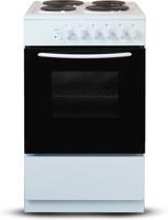 Montpellier CSE46W 50cm Freestanding Electric Cooker White