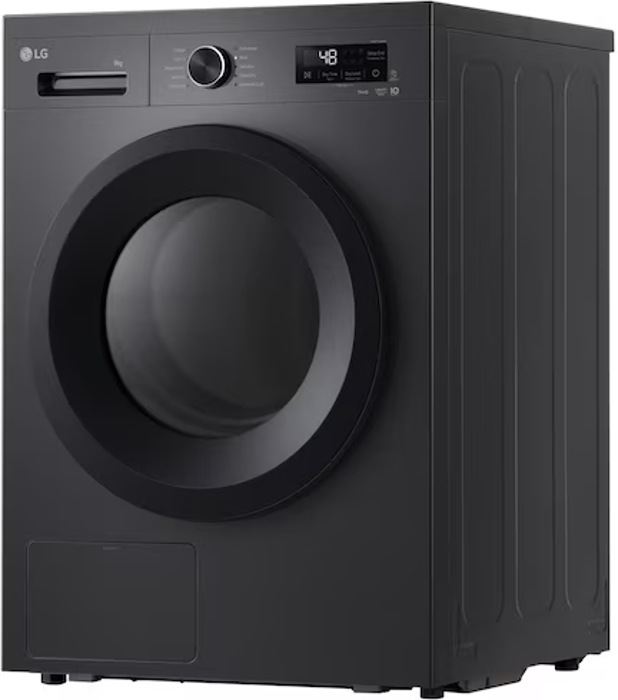 LG RHX1009NMK 9kg Heat Pump™  Series 2 Freestanding Dryer Grey