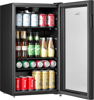 Midea MDRW150FGG22B  93L Beverage Cooler ( Holds 115 Standard bottles) Wine Cooler Black