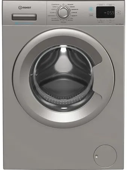 Indesit disc  PUSH&GO UK 9kg 1400 RPM Freestanding Washing Machine Silver