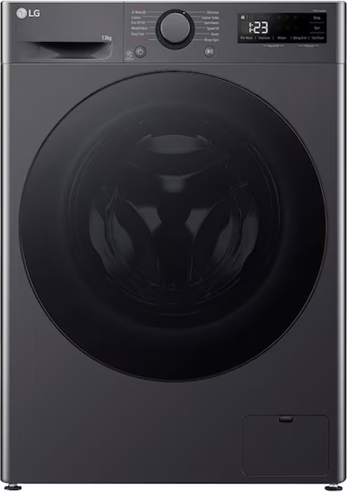 LG F4Y513GBLN1 Series 4 13kg Direct Drive 1400rpm Freestanding Washing Machine Slate Grey