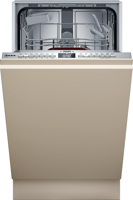 NEFF S875HKX32G N 50 Fully-integrated  45cm Variable hinge 10Place Settings Integrated Dishwasher 