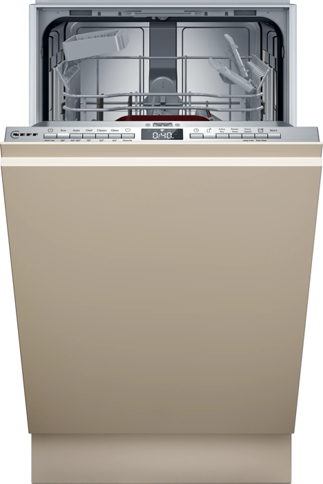 NEFF S875HKX32G N 50 Fully-integrated  45cm Variable hinge 10Place Settings Integrated Dishwasher 