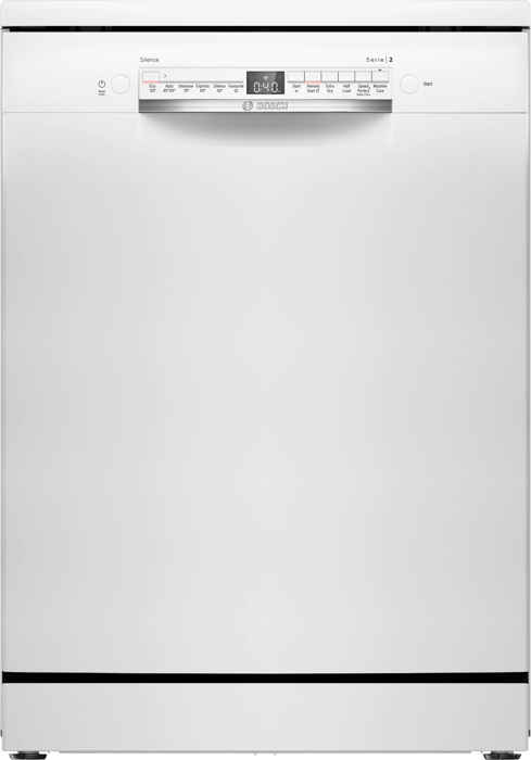Bosch SMS2HVW06G Series 2 60cm 14 Pace settings Freestanding Dishwasher White