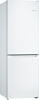 Bosch KGN33NWEBG Series 2 with freezer at bottom 176 x 60 cm White, Total No Frost 60 / 40 Freestanding Fridge-Freezer White