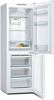 Bosch KGN33NWEBG Series 2 with freezer at bottom 176 x 60 cm White, Total No Frost 60 / 40 Freestanding Fridge-Freezer White