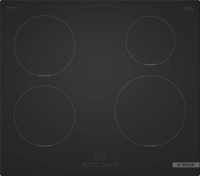 Bosch PIE61ABB5E Series 4 Induction  60 cm Induction Hob Matt Black