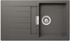 Schock SCH-SIGD100ASIL/2524 Signus D100 Silverstone Cristadur Granite Compact Single Bowl Inset Sink 