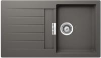 Schock SCH-SIGD100ASIL/2524 Signus D100 Silverstone Cristadur Granite Compact Single Bowl Inset Sink 