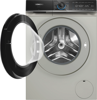 Siemens WG66B2AXGB iQ700 frontloader fullsize 11 kg 1600 rpm, Silver inox Freestanding Washing Machine Silver Inox