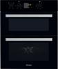Indesit IDU 6340 BL Aria ( IDU6340BL ) Built-Under Double Electric Oven Black