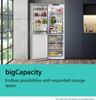 Siemens KS36NVICGG iQ300  186.2 x 59.5 cm  anti-fingerprint Freestanding Fridge Brushed Steel