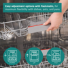 Bosch SMH4HVX14G Series 4 Fully-integrated  60 cm Variable hinge 14 Place Settings Integrated Dishwasher 