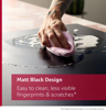 NEFF T68NUV4A0 N 90  80cm 5 Cooking Zones Induction Hob Matt Black