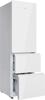 Haier HTR3518DNGWK 3D 55 Series 3, 3 doorsc Total No Frost Freestanding Fridge-Freezer White