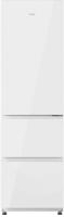 Haier HTR3518DNGWK 3D 55 Series 3, 3 doorsc Total No Frost Freestanding Fridge-Freezer White