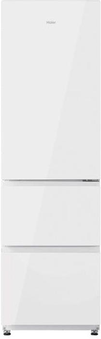 Haier HTR3518DNGWK 3D 55 Series 3, 3 doorsc Total No Frost Freestanding Fridge-Freezer White