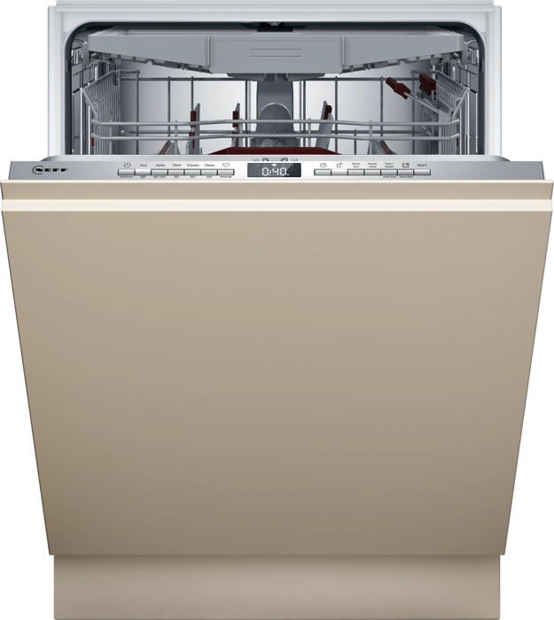 NEFF S195HCX17G N 50 Fully-integrated 60 cm Variable hinge 14 Place settings Integrated Dishwasher 