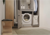 Haier BHA6S696M6D9  Series 6  9 / 6 Kg, 1600 RPM Integrated Washer Dryer White
