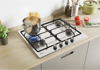 Candy CHW6BRX  4 zones Idea Gas Hob Inox