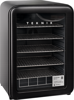 Teknix UC255LRGB Undercounter Larder Glass Door Freestanding Fridge Black