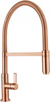 1810 SPI/SPR/04/COP Spirale Spout Kitchen Sink Mixer Tap with Spring Hose Copper Tap 