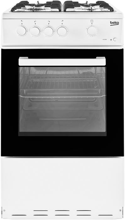 BEKO KSG580W 50cm 55 Litres Freestanding Gas Cooker White