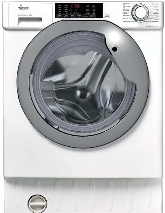 Hoover HBWS484DMSW5-80 H-WASH 300 PRO 8kg 1400rpm Integrated Washing Machine White