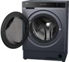 Haier HWB100B14858GUUK Series 8 10kg 1400rpm Integrated Washing Machine Graphite