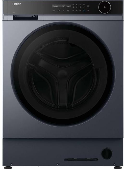 Haier HWB100B14858GUUK Series 8 10kg 1400rpm Integrated Washing Machine Graphite